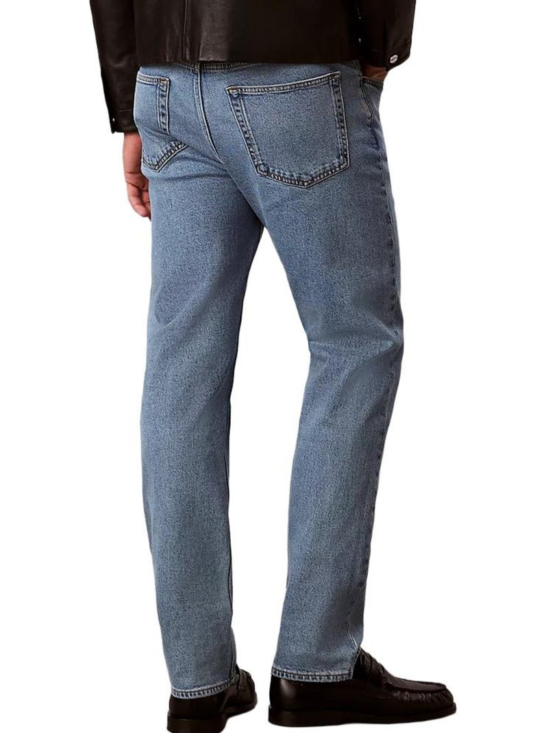 Calvin Klein Jeans Slim Fit Heren Jeans Blauw Blauw - Kiabi