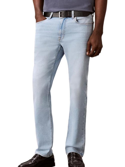 Calvin Klein Jeans Slim Fit Heren Jeans Indigo Overtone - Kiabi Calvin Klein Jeans Slim Fit Heren Jeans Indigo Overtone - Kiabi