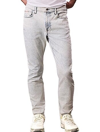 Calvin klein jeans slim fit heren jeans lichtblauw lv04rc758g