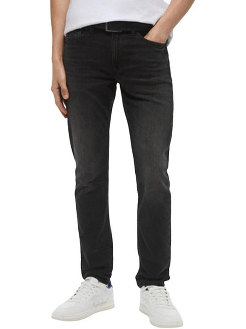 Calvin Klein Jeans Slim Taper Zwarte Slim Fit Jeans voor Heren - Kiabi Calvin Klein Jeans Slim Taper Zwarte Slim Fit Jeans voor Heren - Kiabi