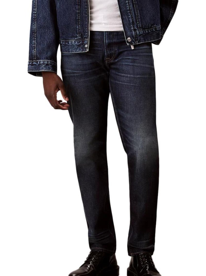 Calvin Klein Jeans Slim Tapered Jeans voor Heren - Blauw Blauw - Kiabi
