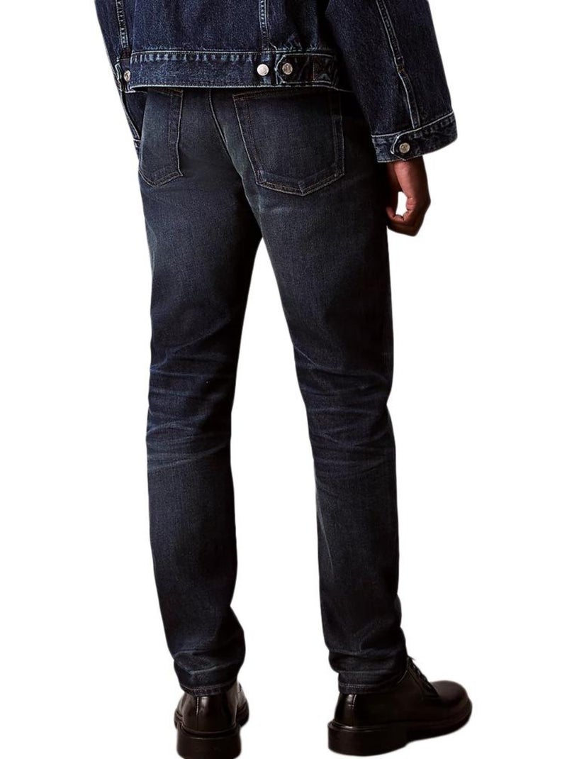 Calvin Klein Jeans Slim Tapered Jeans voor Heren - Blauw Blauw - Kiabi