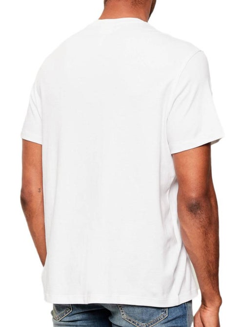 Calvin Klein Jeans Supima T-shirt Wit voor Heren - Kiabi