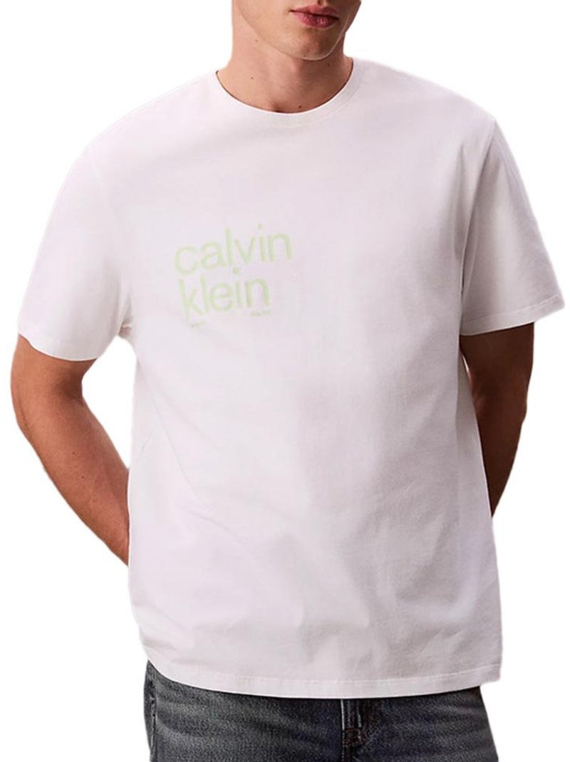 Calvin Klein Jeans T-shirt voor Heren - Wit LV04RD810G Wit - Kiabi