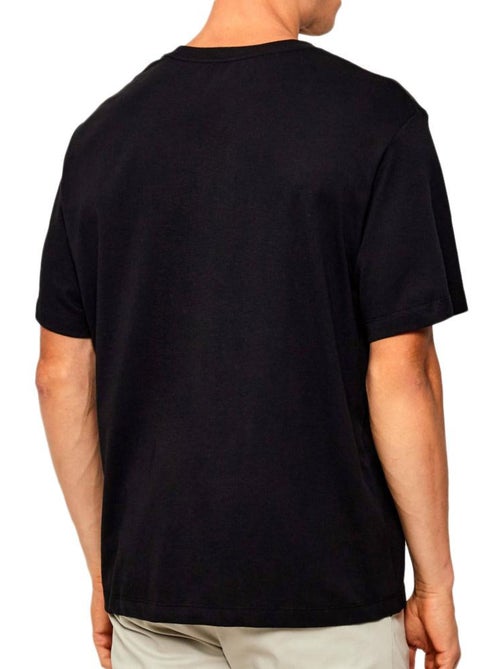 Calvin Klein Jeans T-shirt voor Heren Zwart/Blauw - SS20 Collectie - Kiabi Calvin Klein Jeans T-shirt voor Heren Zwart/Blauw - SS20 Collectie - Kiabi