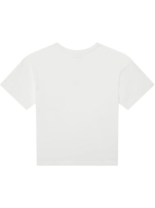 Calvin Klein Jeans T-shirt Wit met CK Logo voor Meisjes - Kiabi Calvin Klein Jeans T-shirt Wit met CK Logo voor Meisjes - Kiabi