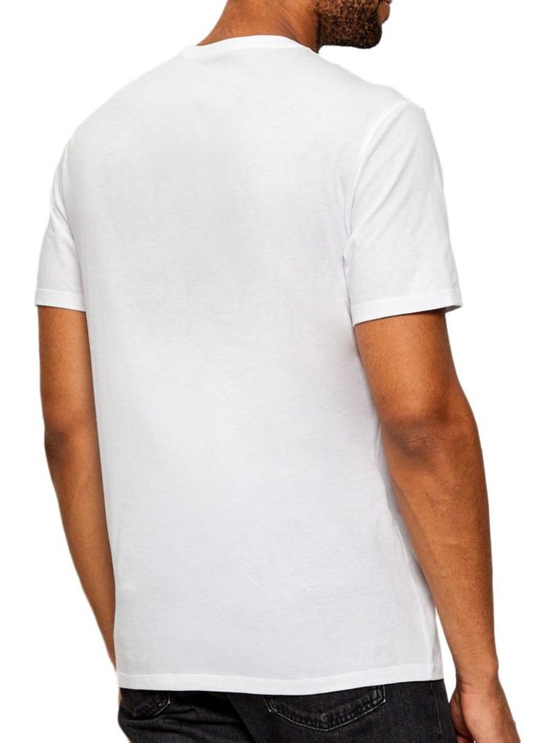 Calvin Klein Jeans T-shirt Wit voor Heren LV04RD819G Wit - Kiabi