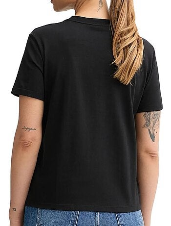 Calvin klein jeans t-shirt zwart voor dames lv047e804g