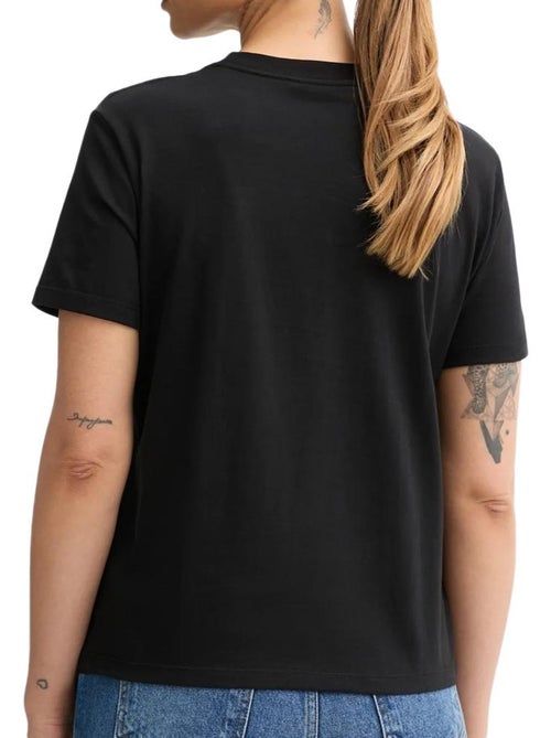 Calvin Klein Jeans T-shirt Zwart voor Dames LV047E804G - Kiabi Calvin Klein Jeans T-shirt Zwart voor Dames LV047E804G - Kiabi