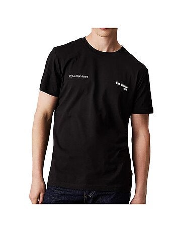 Calvin klein jeans t-shirt zwart voor heren - 1978 collectie