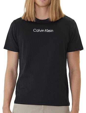 Calvin klein jeans t-shirt zwart voor heren