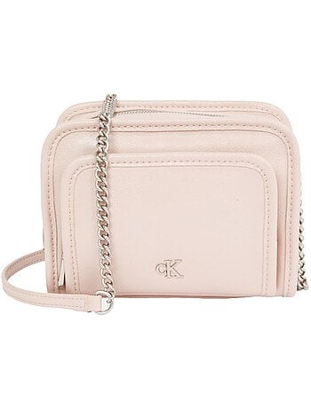 Calvin klein jeans utility camera roze crossbody tas voor dames