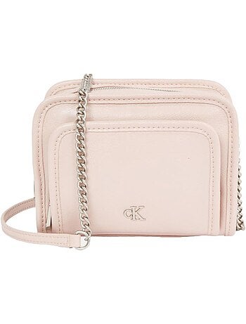 Calvin klein jeans utility camera roze crossbody tas voor dames