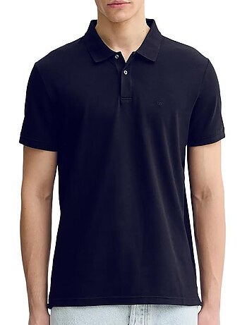Calvin klein jeans verfijnde blauwe polo voor heren