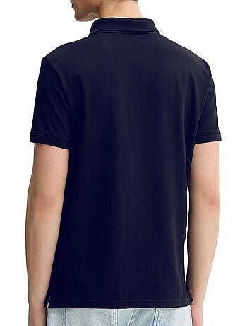 Calvin klein jeans verfijnde blauwe polo voor heren