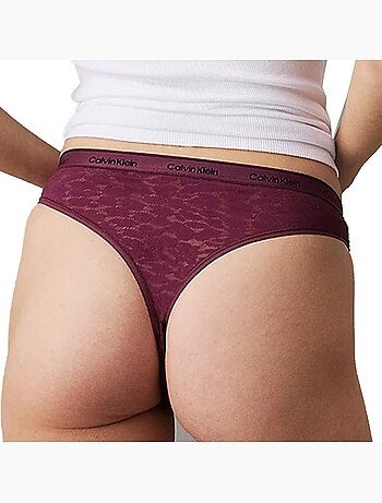 Calvin klein jeans violet braziliaanse tanga voor dames