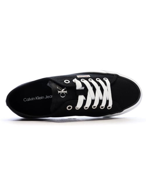 Calvin Klein Jeans Vulc Zwarte Dames Sneakers - Kiabi Calvin Klein Jeans Vulc Zwarte Dames Sneakers - Kiabi