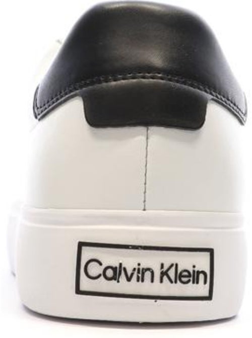 Calvin Klein Jeans Vulcanized Witte Dames Sneakers - Kiabi Calvin Klein Jeans Vulcanized Witte Dames Sneakers - Kiabi