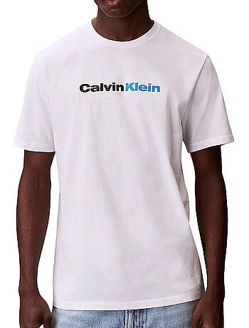 Calvin klein jeans heren t-shirt lichtgroen groothandel 30s eu
