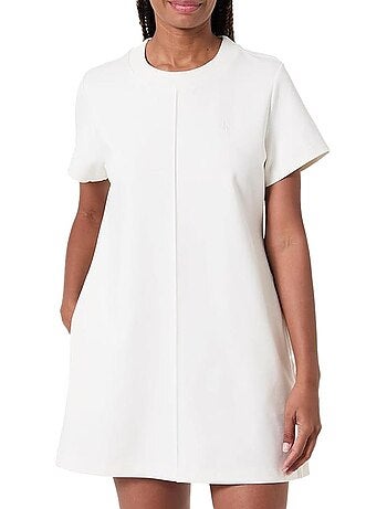 Calvin klein jeans witte jurk voor dames - punto