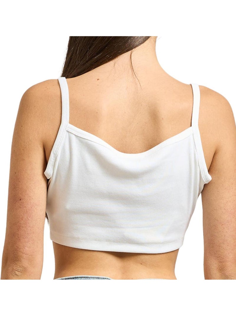 Calvin Klein Jeans Woven Witte Bralette voor Dames Wit - Kiabi
