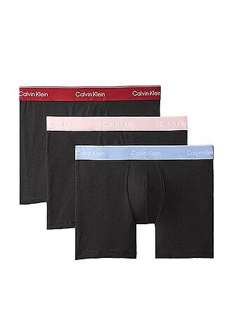Calvin klein jeans x3 boxershorts zwart voor heren