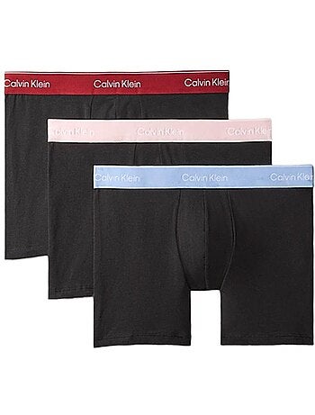 Calvin klein jeans x3 boxershorts zwart voor heren