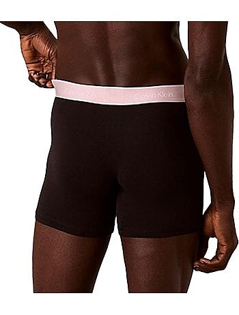 Calvin klein jeans x3 boxershorts zwart voor heren