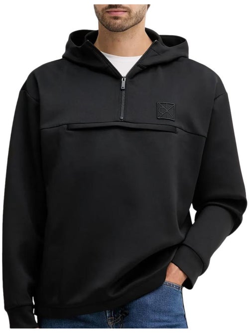 Calvin Klein Jeans Zware Zwarte Heren Sweatshirt - Kiabi Calvin Klein Jeans Zware Zwarte Heren Sweatshirt - Kiabi