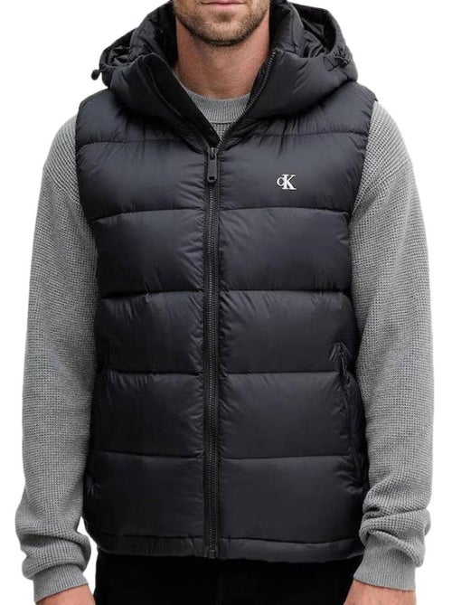 Calvin Klein Jeans Zwart Mouwloos Donsjack voor Heren - Kiabi Calvin Klein Jeans Zwart Mouwloos Donsjack voor Heren - Kiabi