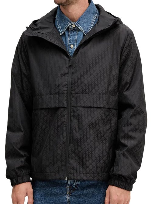 Calvin Klein Jeans Zwart Nylon Windjack voor Heren - Kiabi Calvin Klein Jeans Zwart Nylon Windjack voor Heren - Kiabi