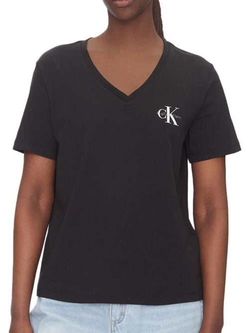 Calvin Klein Jeans Zwart T-shirt voor Dames LV047C906G - Kiabi Calvin Klein Jeans Zwart T-shirt voor Dames LV047C906G - Kiabi