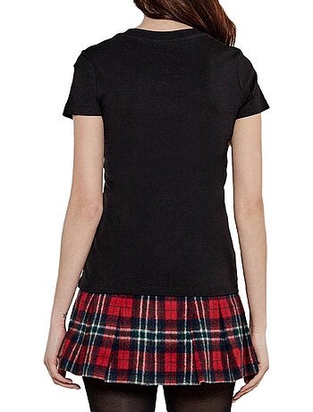 Calvin klein jeans dames t-shirt blauw met gradiënt