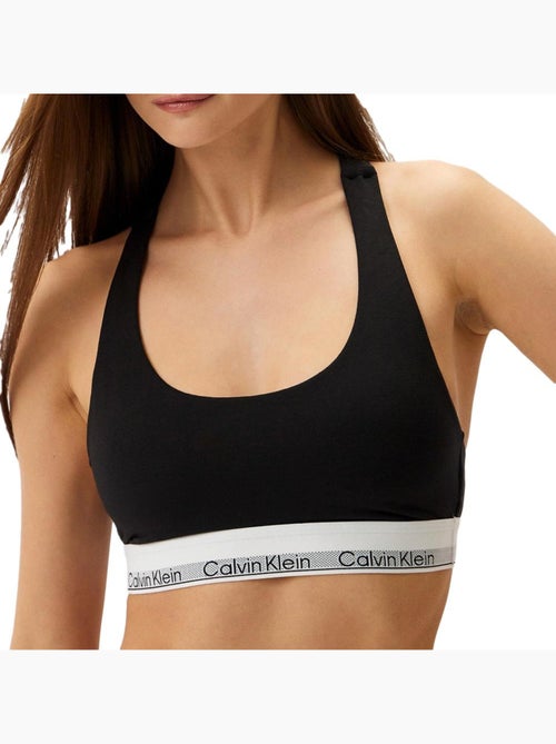 Calvin Klein Jeans Zwarte Bralette voor Dames 000QF7969A - Kiabi Calvin Klein Jeans Zwarte Bralette voor Dames 000QF7969A - Kiabi