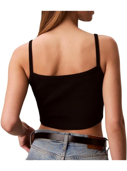 Calvin Klein Jeans Zwarte Bralette voor Dames - Kiabi Calvin Klein Jeans Zwarte Bralette voor Dames - Kiabi