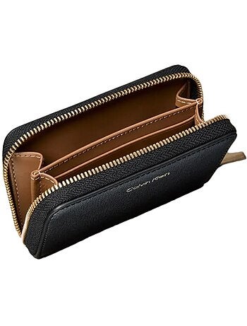 Calvin klein jeans folie dames portemonnee blauw