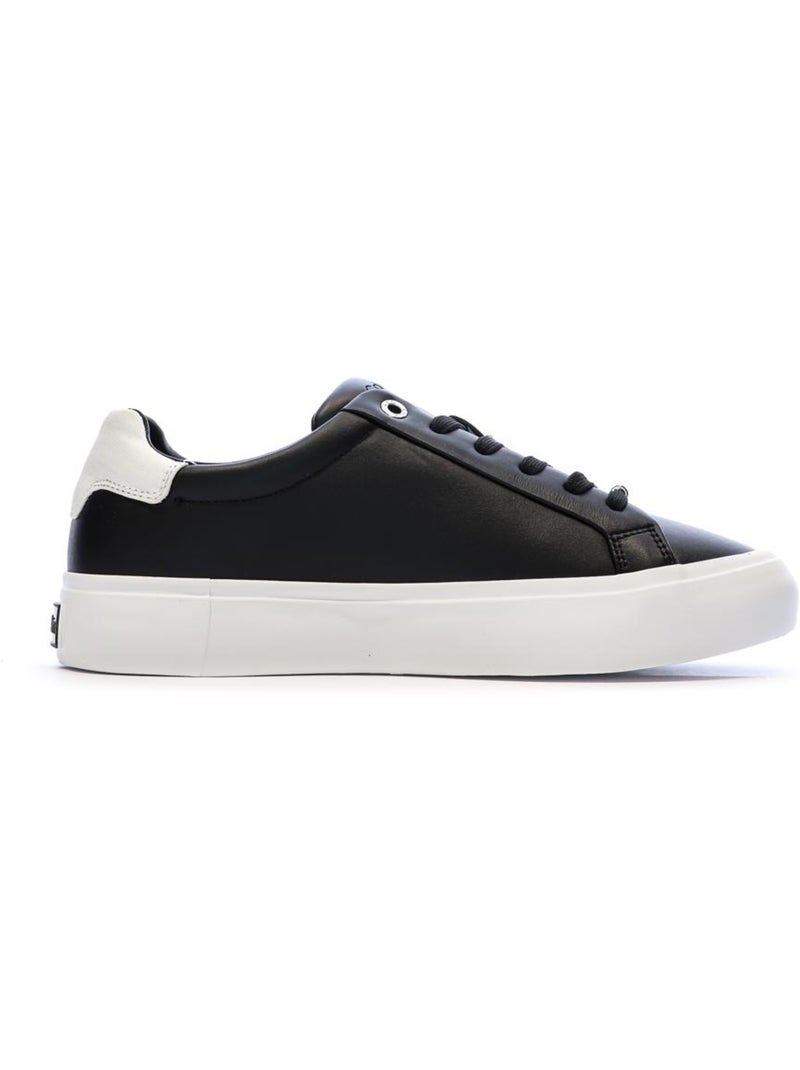Calvin Klein Jeans Zwarte Dames Sneakers met Veters Zwart - Kiabi