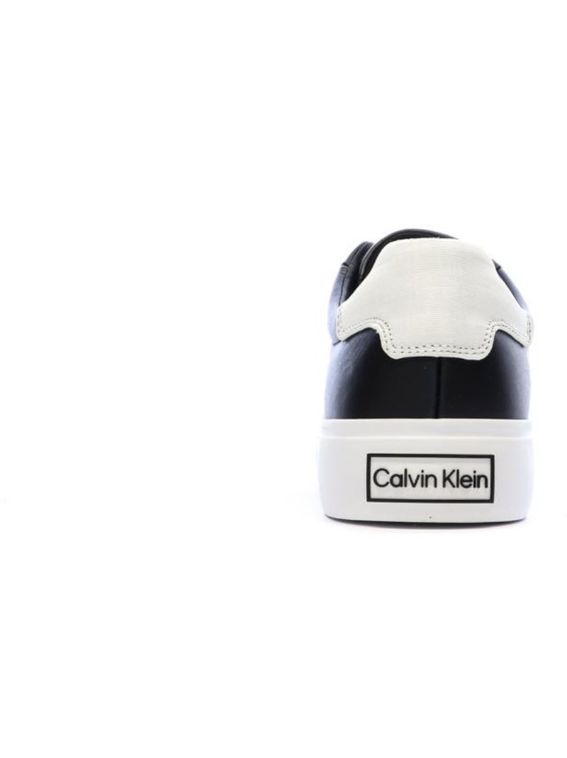Calvin Klein Jeans Zwarte Dames Sneakers met Veters Zwart - Kiabi