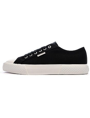 Calvin klein jeans zwarte dames sneakers vulc laceup