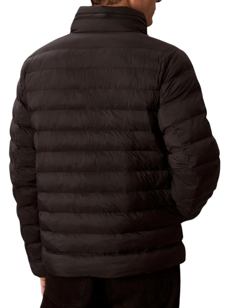 Calvin Klein Jeans Zwarte Gewatteerde Jas voor Heren LV04RC511G Zwart - Kiabi