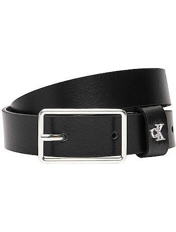 Calvin klein jeans zwarte herenriem met gesp