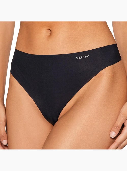 Calvin klein jeans zwarte hipster string voor dames - Kiabi Calvin klein jeans zwarte hipster string voor dames - Kiabi