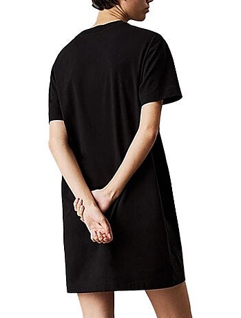Calvin klein jeans zwarte jurk dames gradient