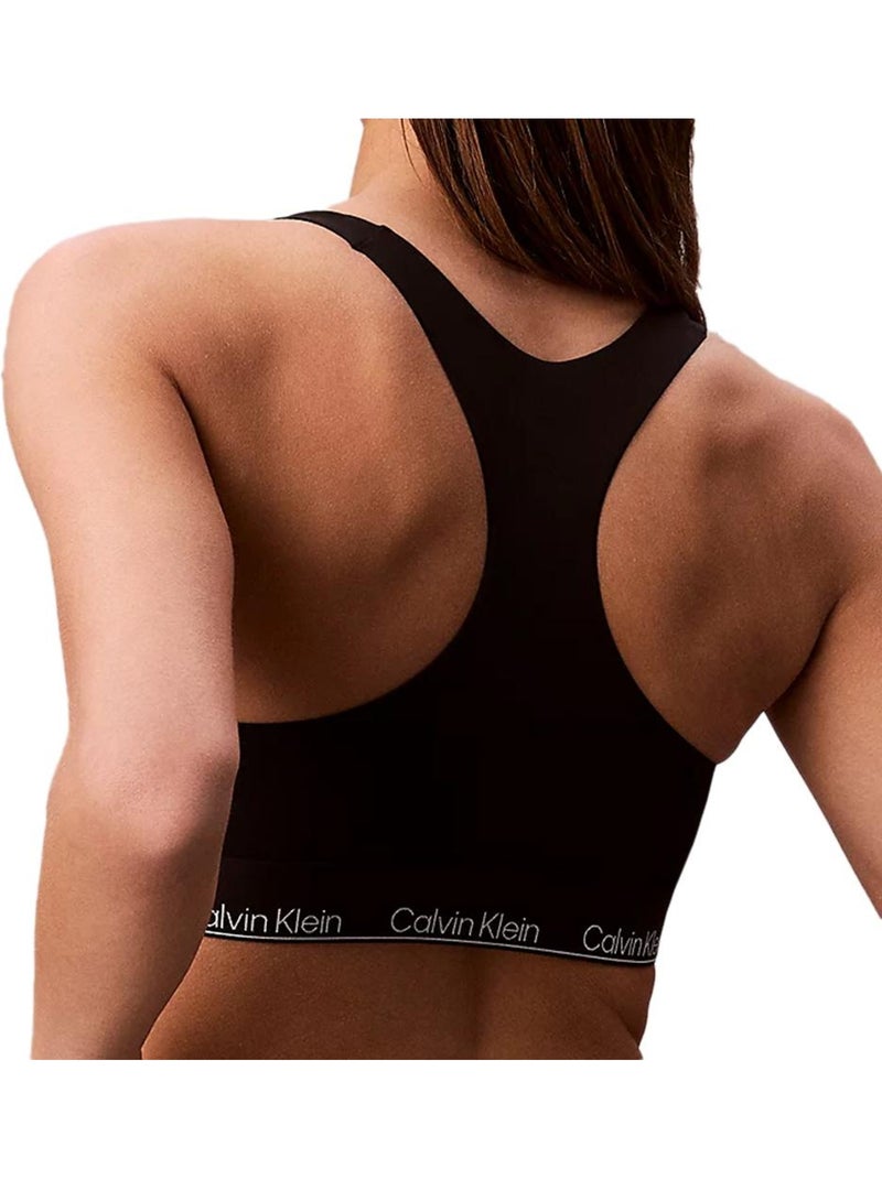 Calvin Klein Jeans Zwarte Racerback Bikinibovenkant voor Dames Zwart - Kiabi