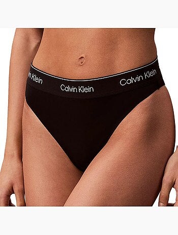 Calvin klein jeans zwarte string tanga voor dames
