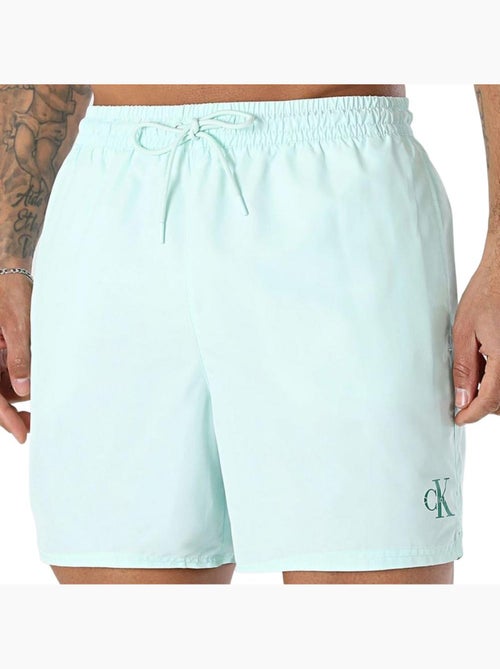 Calvin Klein Jeans Zwemshort Groen met Trekkoord voor Heren - Kiabi