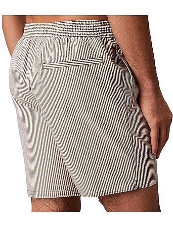 Calvin klein kaki zwemshort voor heren met trekkoord