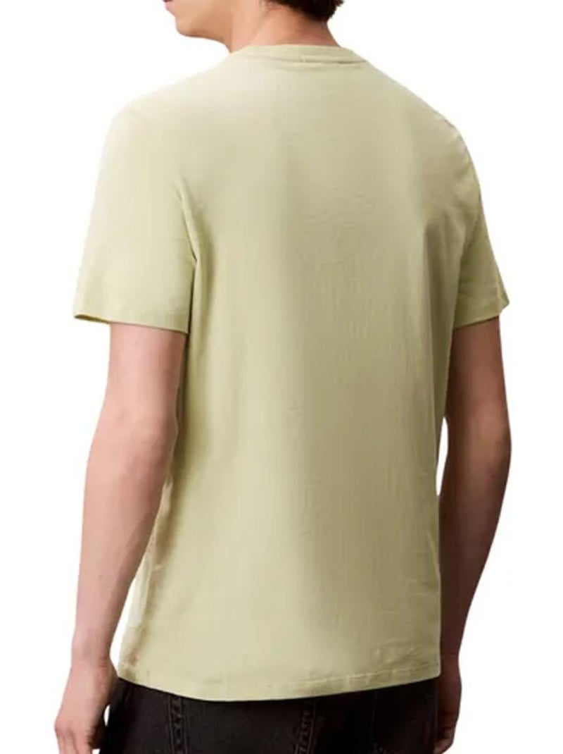 Calvin Klein Smooth Groen T-shirt voor Heren Groen - Kiabi