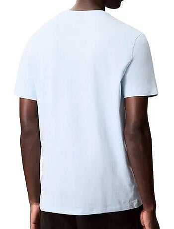 Calvin klein smooth t-shirt voor heren - blauw