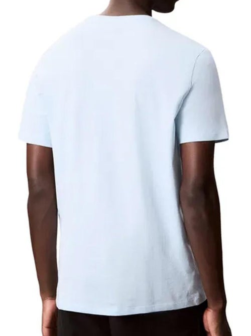 Calvin Klein Smooth T-shirt voor Heren - Blauw - Kiabi Calvin Klein Smooth T-shirt voor Heren - Blauw - Kiabi